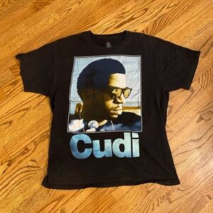 Men’s Large Black Kid Cudi Hanes Graphic T-Shirt